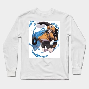 Blue Water, Blue Sky Long Sleeve T-Shirt